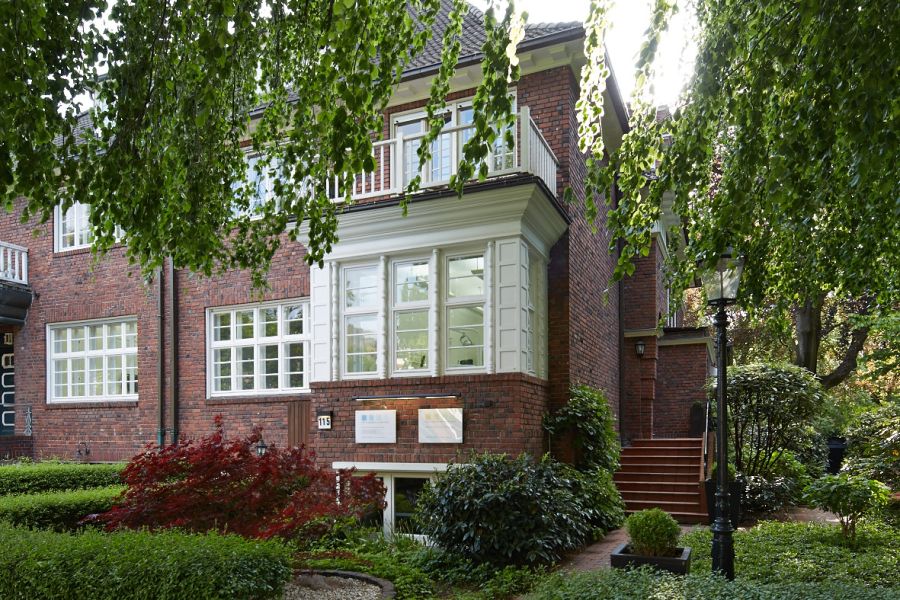 Praxisgebäude Aussenansicht Heilwigstraße 115, 20249 Hamburg